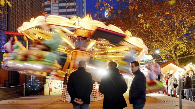Mercado de Natal de Hanover, na Alemanha Mercado de Natal de Hanover, na Alemanha