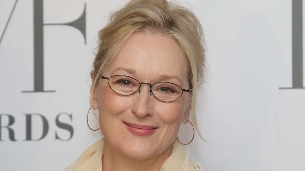 A atriz americana Meryl Streep