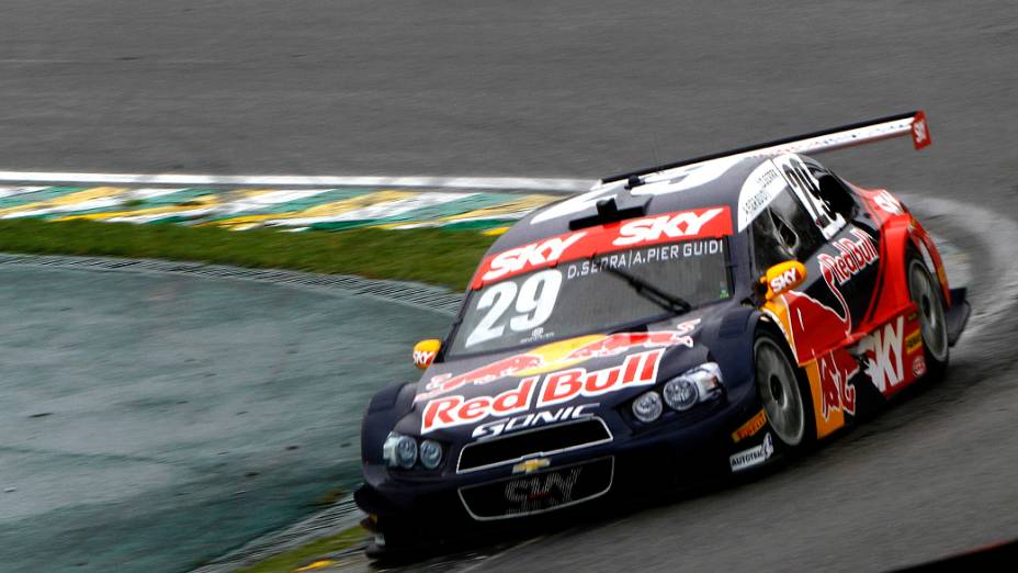 Daniel Serra durante a Stock Car no Autódromo de Interlagos, em São Paulo