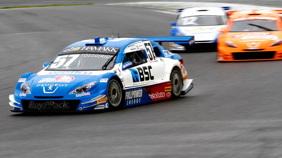 Felipe Tozzo durante a Stock Car no Autódromo de Interlagos, em São Paulo