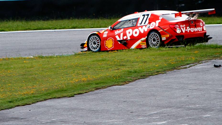 Valdeno Brito durante a Stock Car, no Autódromo de Interlagos em São Paulo