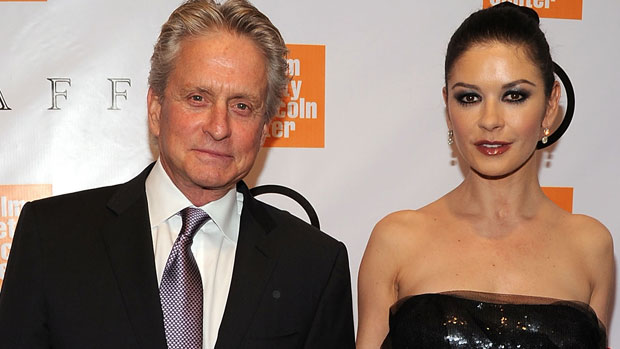Michael Douglas e Katherine Zeta-Jones em foto de maio de 2010