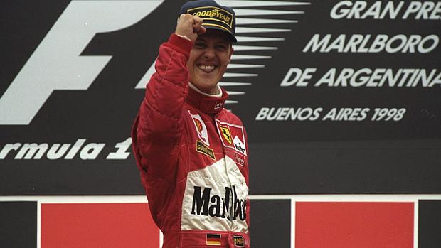 Michael Schumacher venceu o último GP da Argentina, em 1998