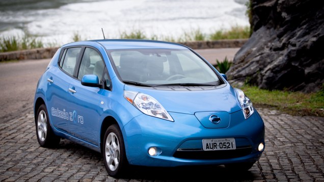 Nissan Leaf: primeiro carro elétrico de série será usado durante a Rio+20