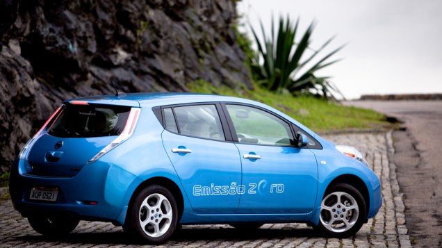 Nissan Leaf: modelo já é testado como táxi em São Paulo
