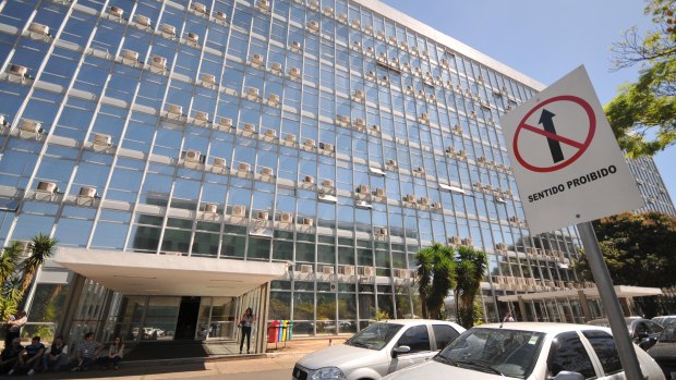 Sede do Ministério do Turismo, em Brasília: corrupção