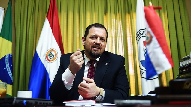 Luis Rojas, ministro da Secretaria Nacional Antidrogas do Paraguai