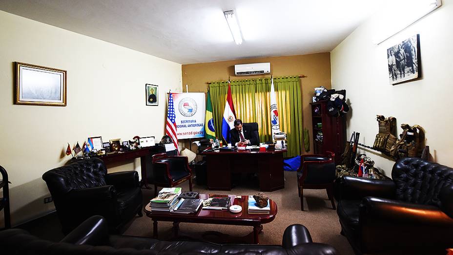 Luis Rojas, ministro da Secretaria Nacional Antidrogas do Paraguai