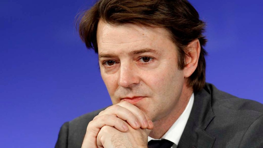 O Ministro de economia da França, François Baroin