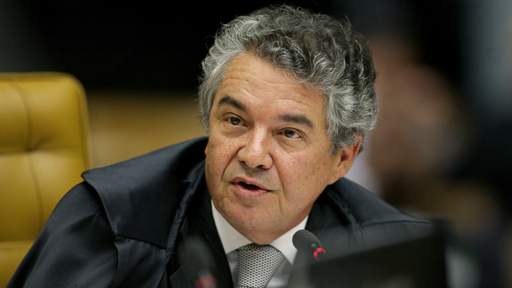 Ministro Marco Aurélio profere seu voto no julgamento de ação contra cotas raciais na UnB