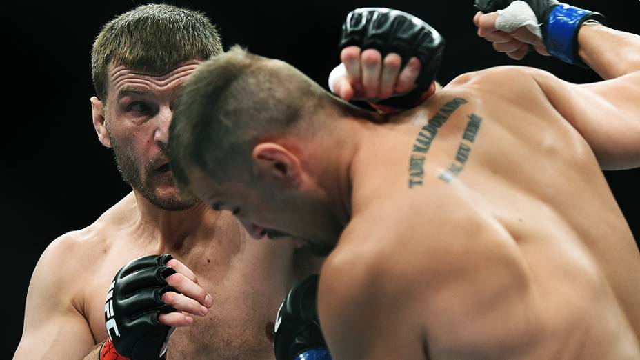 Stipe Miocic vence o brasileiro Fabio Maldonado na final do TUF Brasil 3 no Ginásio do Ibirapuera em São Paulo