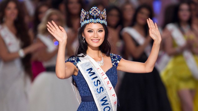 Chinesa Yu Wenxia é coroada Miss Mundo 2012 em concurso