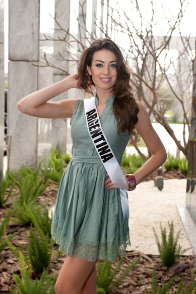 A argentina Natalia Rodríguez, candidata a Miss Universo 2011