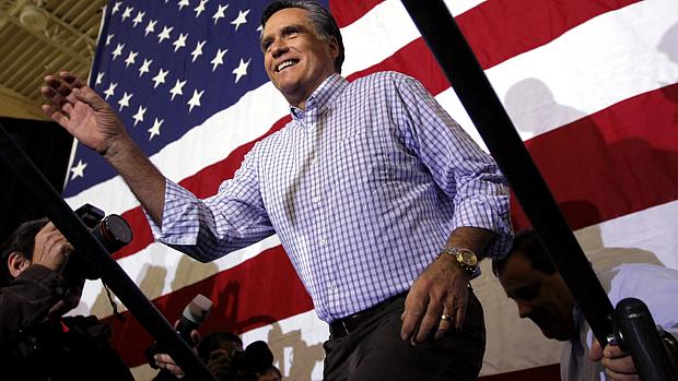 Mitt Romney passou os últimos dias em campanha em New Hampshire