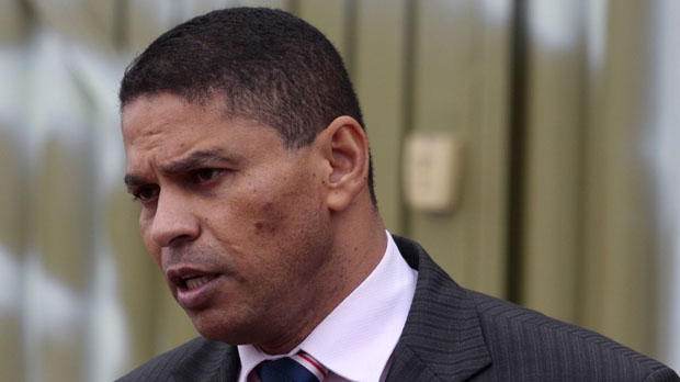 O advogado e ex-policial militar Mizael Bispo de Souza, acusado de matar a ex-namorada Mércia Nakashima