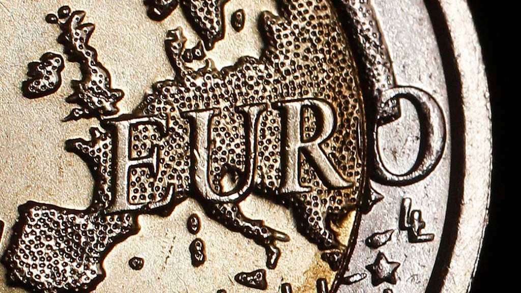 Detalhe de moeda de 2 Euros