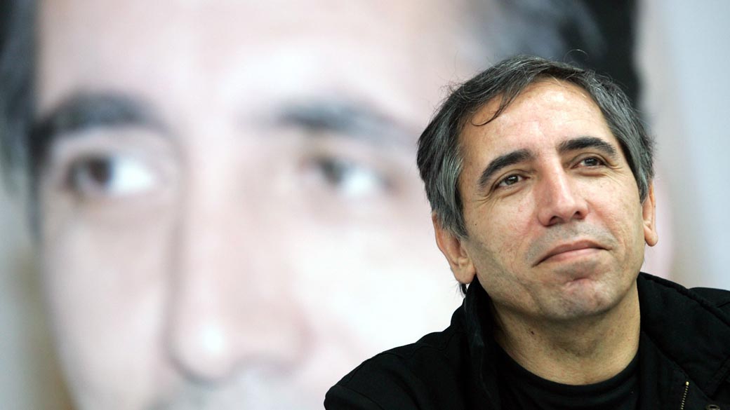 O cineasta iraniano Mohsen Makhmalbaf