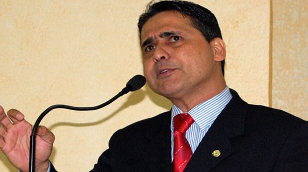 O deputado estadual Moisés de Souza, presidente da Assembleia do Amapá: afastado por denúncia de superfaturamento