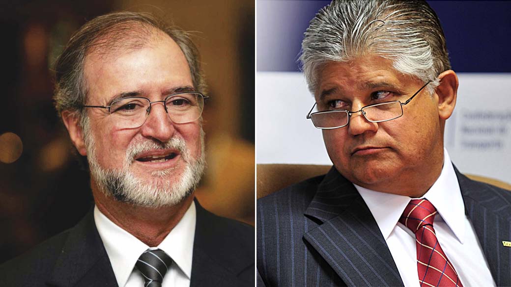 Eduardo Azeredo (PSDB) e Clésio Andrade (PMDB)