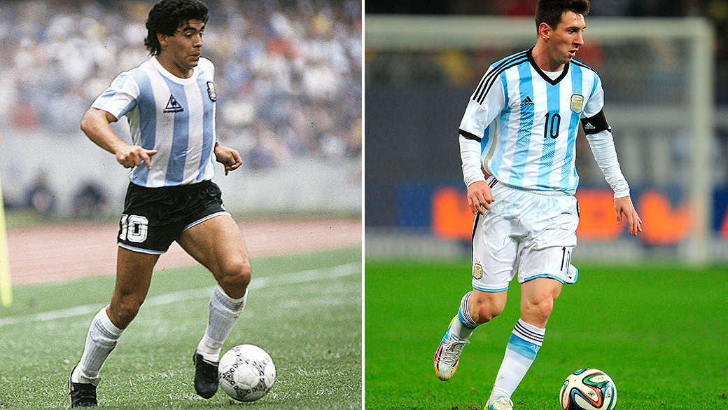 39+ Foto Maradona E Messi Pics