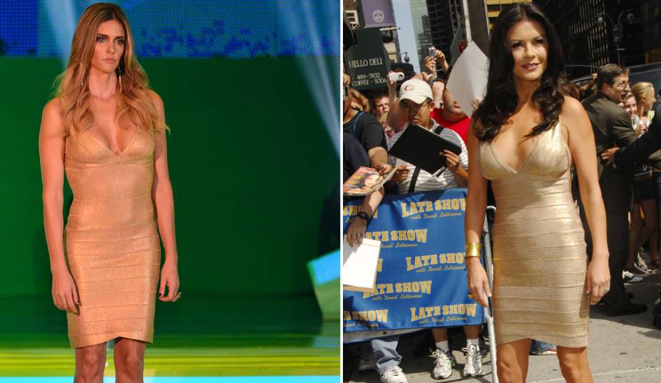Fernanda Lima e Catherine Zeta-Jones