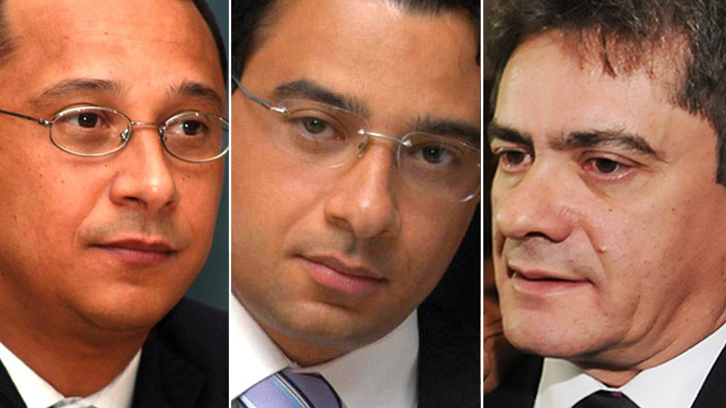Paulo Rodrigues, Rubens Carlos Vieira e José Weber Holanda