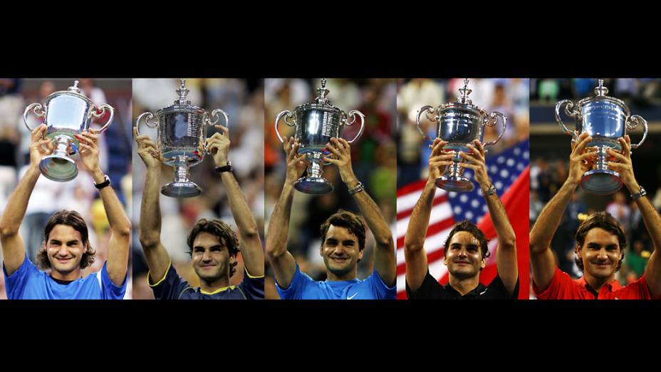 Títulos de Roger Federer no US Open consecutivos, de 2004 a 2008