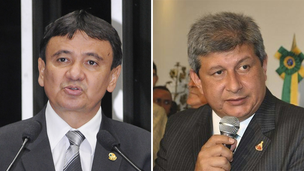 Candidatos ao governo do Piauí, Wellington Dias (PT) e Zé Filho (PMDB)