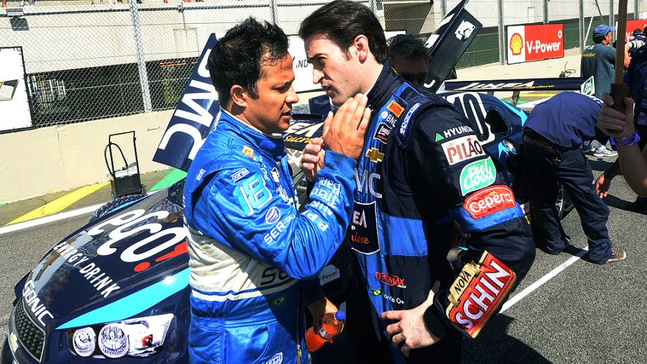 Movimentação durante a Corrida do Milhão da Stock Car, no Autódromo de Interlagos
