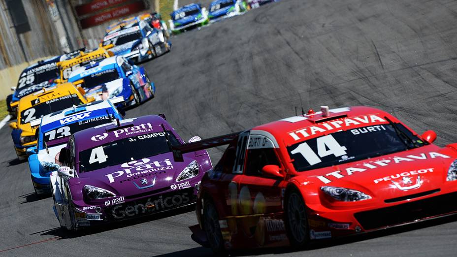 Luciano Burti durante a Corrida do Milhão da Stock Car, no Autódromo de Interlagos
