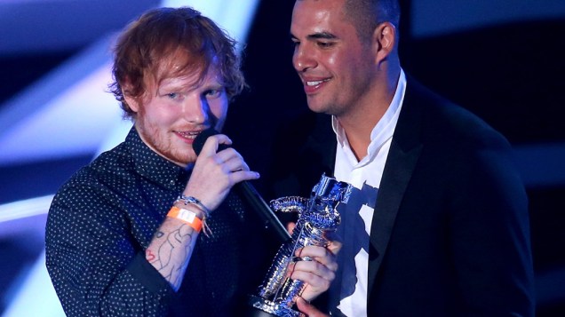 Ed Sheeran vencedor na categoria artista masculino