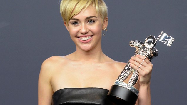 Milley Cyrus, vencedora na categoria clipe do ano