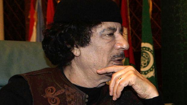 Muamar Kadafi foi alvo de ataques da Otan