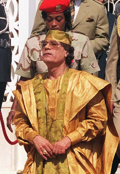 Moamar Kadafi na Jordânia, 2000