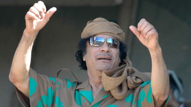 Muamar Kadafi discursa em Trípoli, 2007