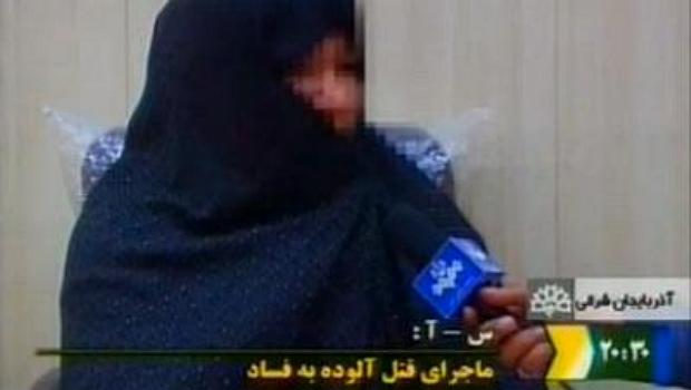 Mulher confessa crime Irã