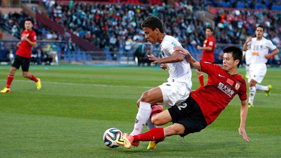 Atlético Mineiro disputa terceiro lugar no Mundial de Clubes contra Guangzhou Evergrande da China, no Grand Stade de Marrakech (Marrocos)