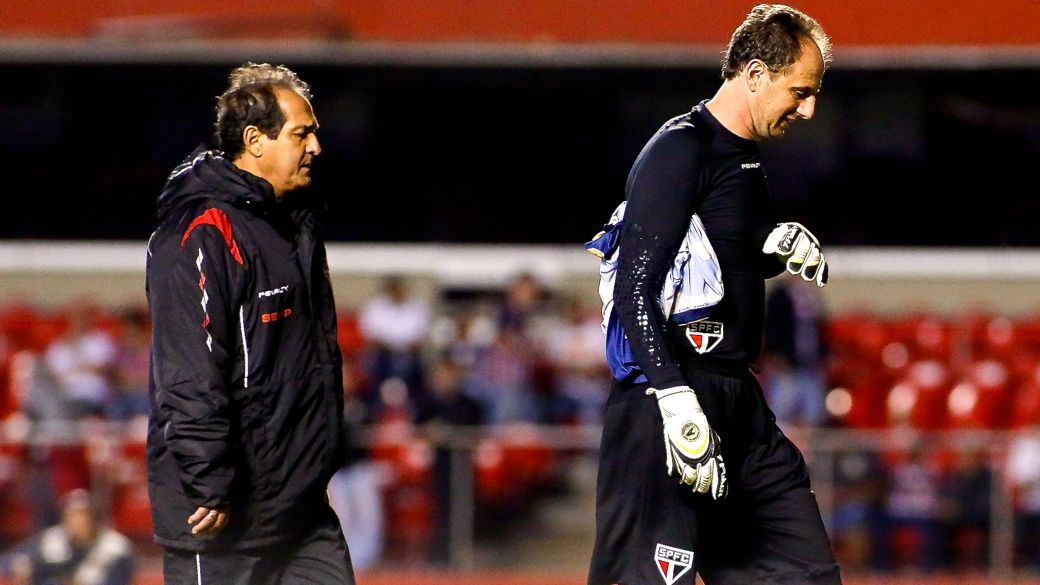 Muricy e Rogério: companheiros de longa data