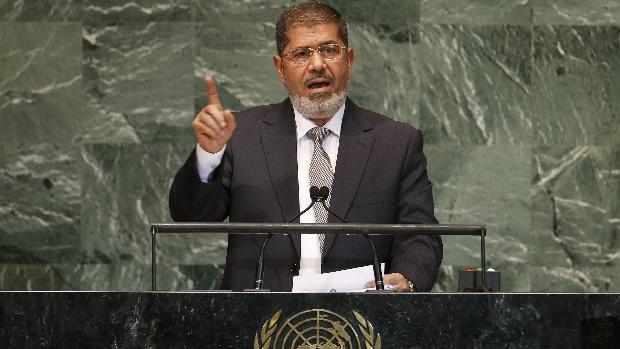 Presidente do Egito, Mohamed Mursi, encontrou-se com a comissária de Política Externa do bloco, Catherine Ashton.