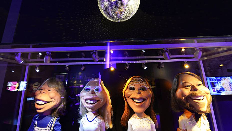 Bonecos representam membros do Abba em primeiro museu permanente do mundo