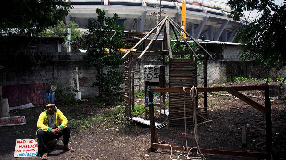 Indígenas ocupam antigo Museu do Índio