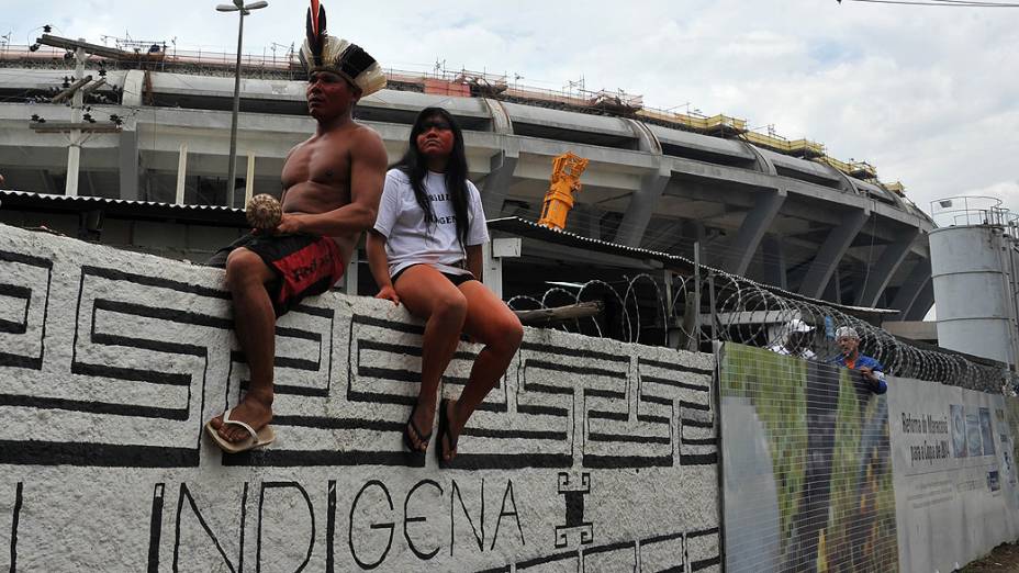 Indígenas ocupam antigo Museu do Índio