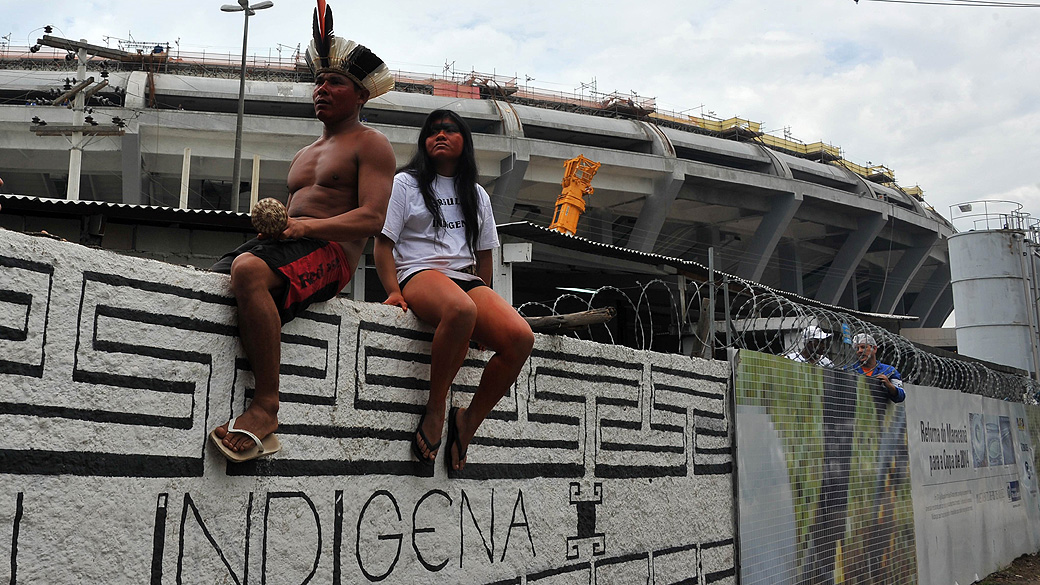Indígenas ocupam antigo Museu do Índio