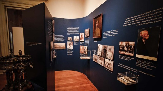 Exposição “A República Brasileira” no Museu da República, bairro do Catete, Rio de Janeiro