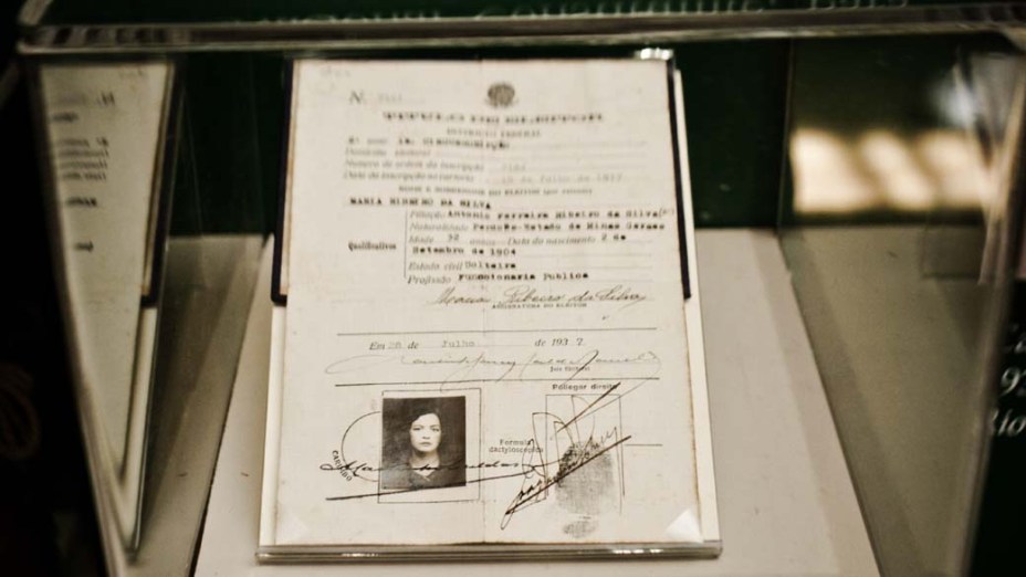 Exposição “A República Brasileira” no Museu da República, bairro do Catete, Rio de Janeiro