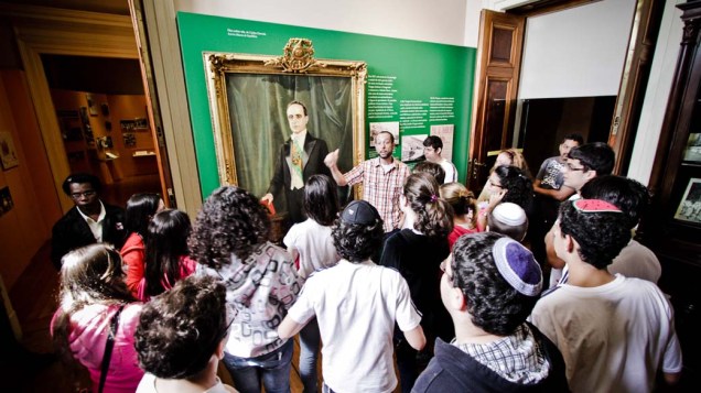 Exposição “A República Brasileira” no Museu da República, bairro do Catete, Rio de Janeiro