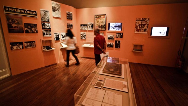 Exposição “A República Brasileira” no Museu da República, bairro do Catete, Rio de Janeiro