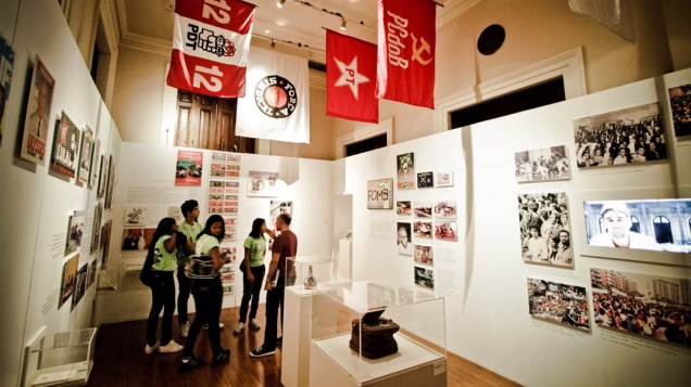 Exposição “A República Brasileira” no Museu da República, bairro do Catete, Rio de Janeiro