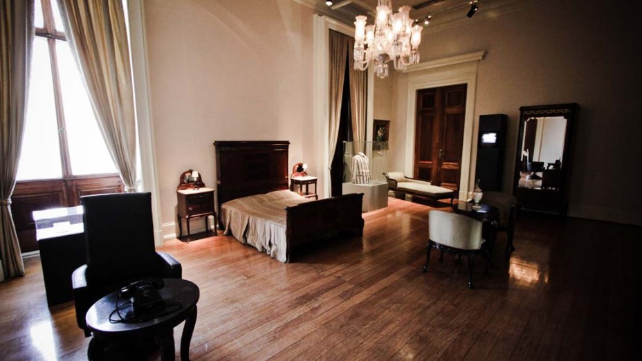 Exposição “A República Brasileira” no Museu da República, bairro do Catete, Rio de Janeiro