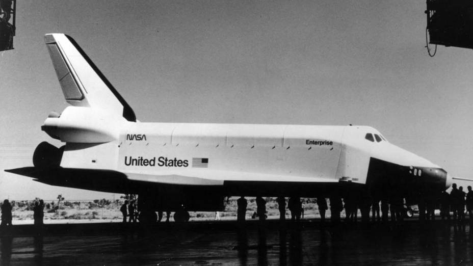 Enterprise 35 anos desde o primeiro ônibus espacial VEJA